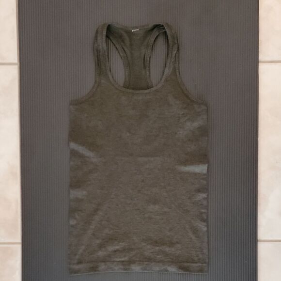 Olive Green Tank Top - Picture 2 of 5